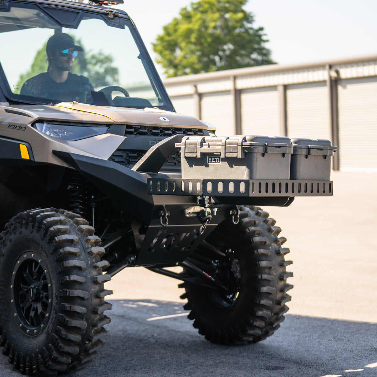 The QR UTV Hitch Carrier