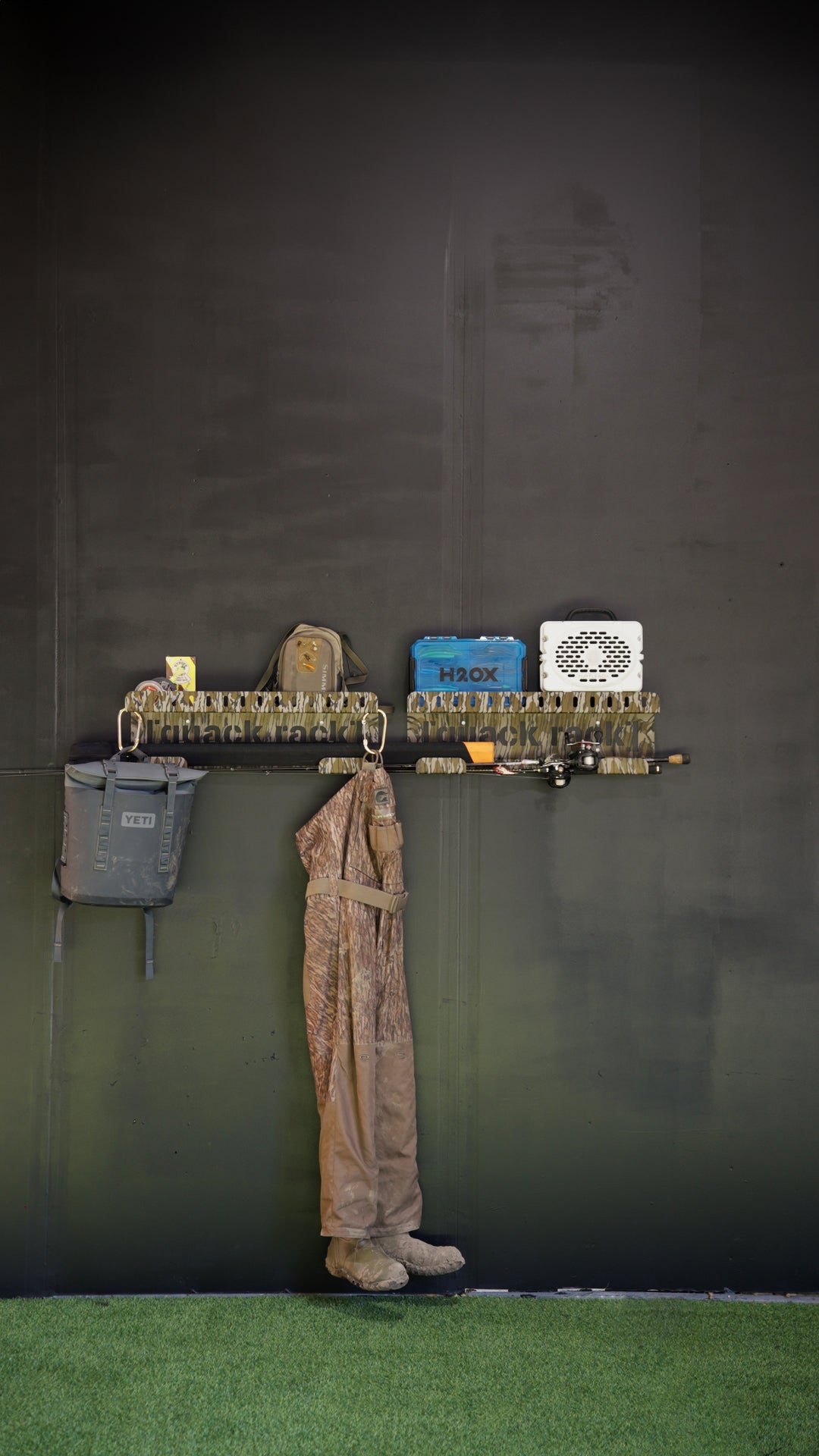 The QR Wall Rack - Bottomland