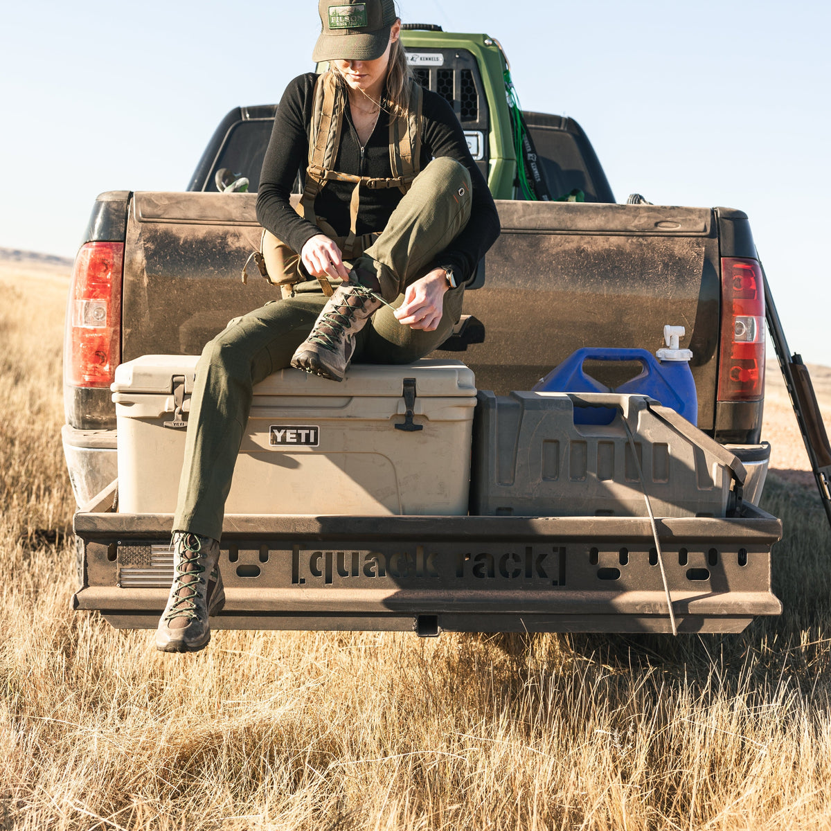 The QR Hitch Cargo Rack