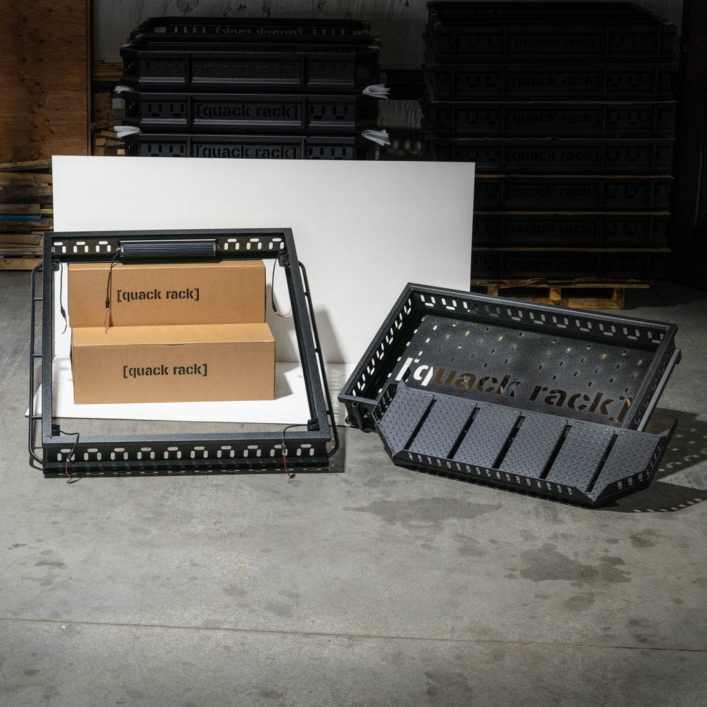 Front, Rear, and Roof Basket Combo QuackRack