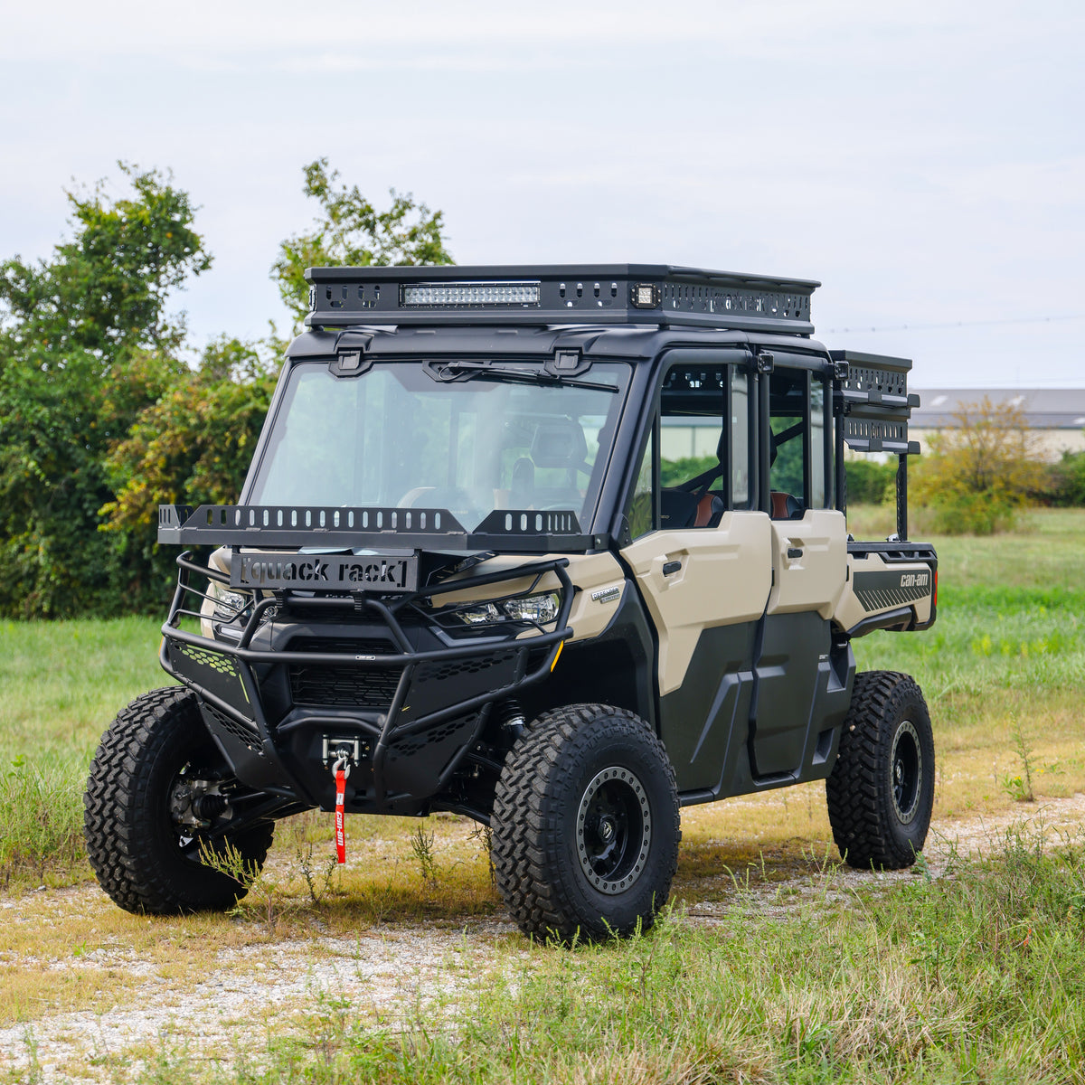 Quack Rack Front The QR Roof Basket-Pro – QuackRack