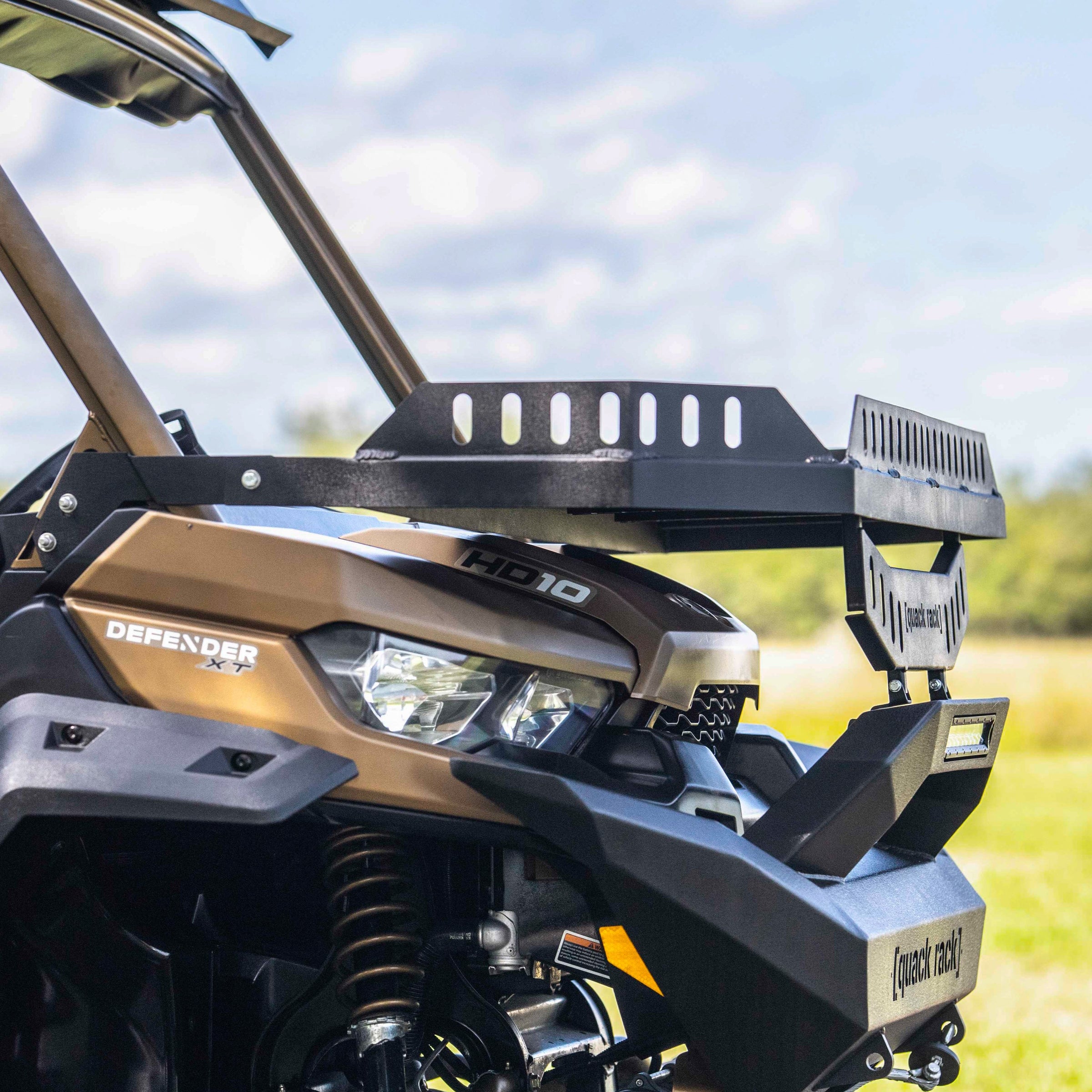 The QR Front Rack – QuackRack